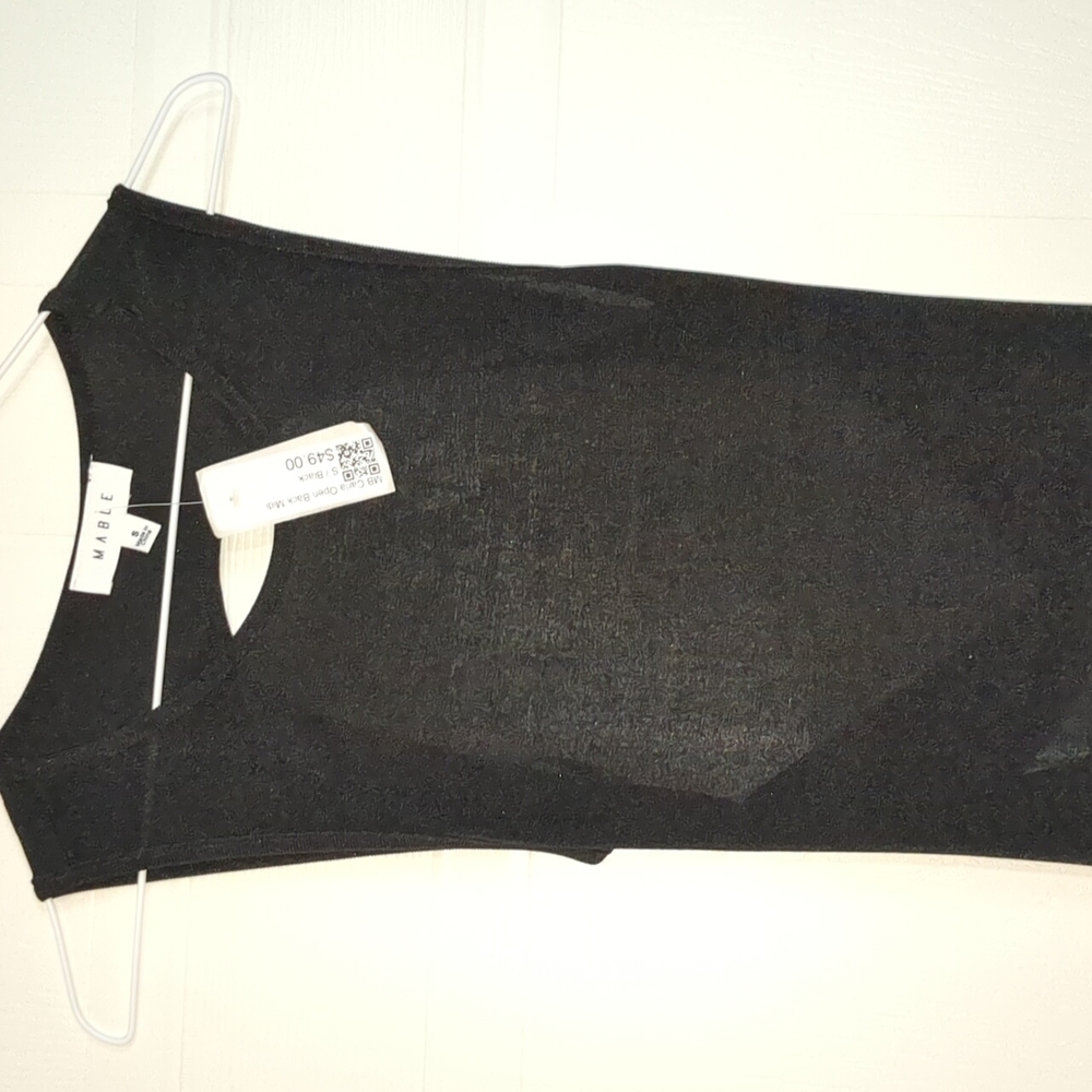 Mable midi dress size S color black - Picture 5 of 8